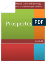 YCMOU Prospectus - 2011-2012