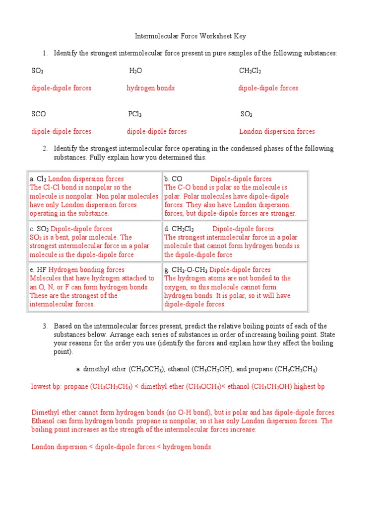 115-intermolecular-force-worksheet-key-chemical-polarity-intermolecular-force