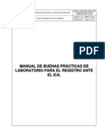 Manual de Buenas Practicas de Lab Para Registro Ante El ICA