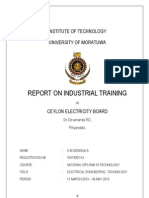 CEB Trainig Report 1 - Progress Report - 1