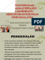 Download Peranan Kerajaan Masyarakat Dan Ngo Dalam Membantu Mengukuhkan Hubungan Etnik Di Malaysia by Siti Nurbaiti Hamzah SN150372041 doc pdf