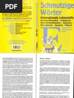 SCHMUTZIGE WORTER Deutsch English Spanisch French Italian With ...