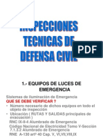 Inspecciones Tecnicas Derfensa Civil