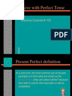 Reflexive With Perfect Tense: Grammar Essential # 109