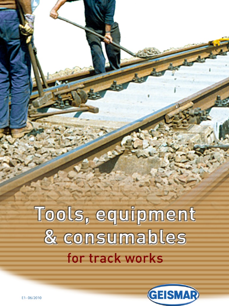 Track Tools en PDF Track (Rail Transport) Screw