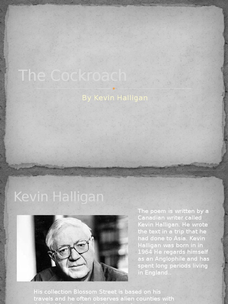 The Cockroach | PDF | Poetry
