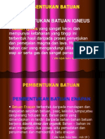 Pembentukan Batuan Sedimen