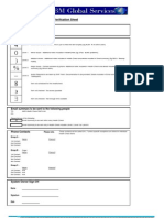 AMS Shift Team - Health Check Verification Sheet