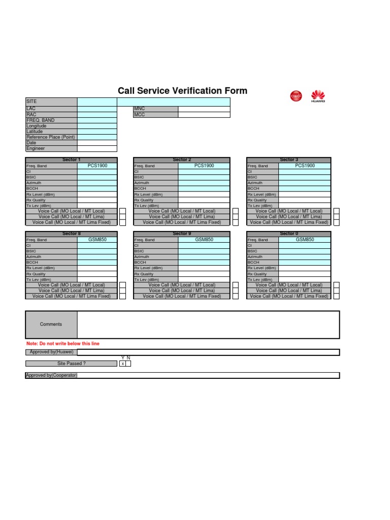 FITEL Call Service Verification Internal Form | PDF | Latitude | Longitude