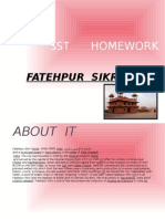 SST Homework: Fatehpur Sikri