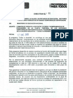 Directiva 1 de 2013