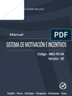 Manual Del Sistema de Motivación e Incentivos.