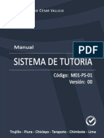 MANUAL DEL SISTEMA DE TUTORÍA