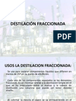 Destilacion Fraccionada Del Petroleo