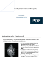 Autoradiography Autoradiography: Chemistry 156: Chemistry of Positron Emission Tomography