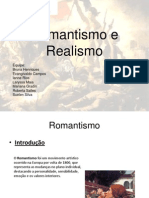 Romantismo e Realismo: movimentos artísticos