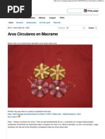 Download Aros Circulares en Macrame - Taringa by Luciano Sosa SN150417673 doc pdf