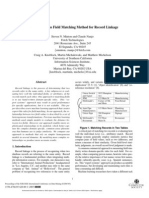 A Heterogeneous Field Matching Method For Record Linkage