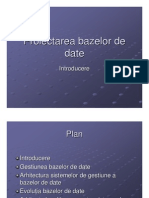 Baze de Date - Generalitati
