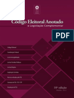 Codigo Eleitoral Comentado 2012 (10X)