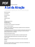A Lei da Atração