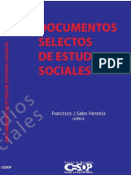 Documentos Selectos Estudios Sociales