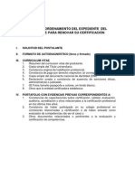 Formatos Para Certificacion Profesional 2013