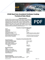 Humiseal UV40 UV Cure Conformal Coating English Tds