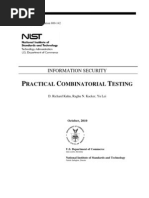 Practical Combinatorial Testing