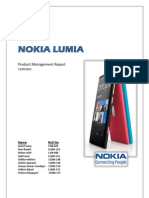 116150145 Product Management Project Report Nokia Lumia 1