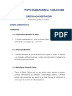 IEPE - Direito Administrativo e Constitucional - Resumos Das Aulas 1 e 2