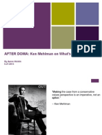 AFTER DOMA: Ken Mehlman On What's Next at OUT Online