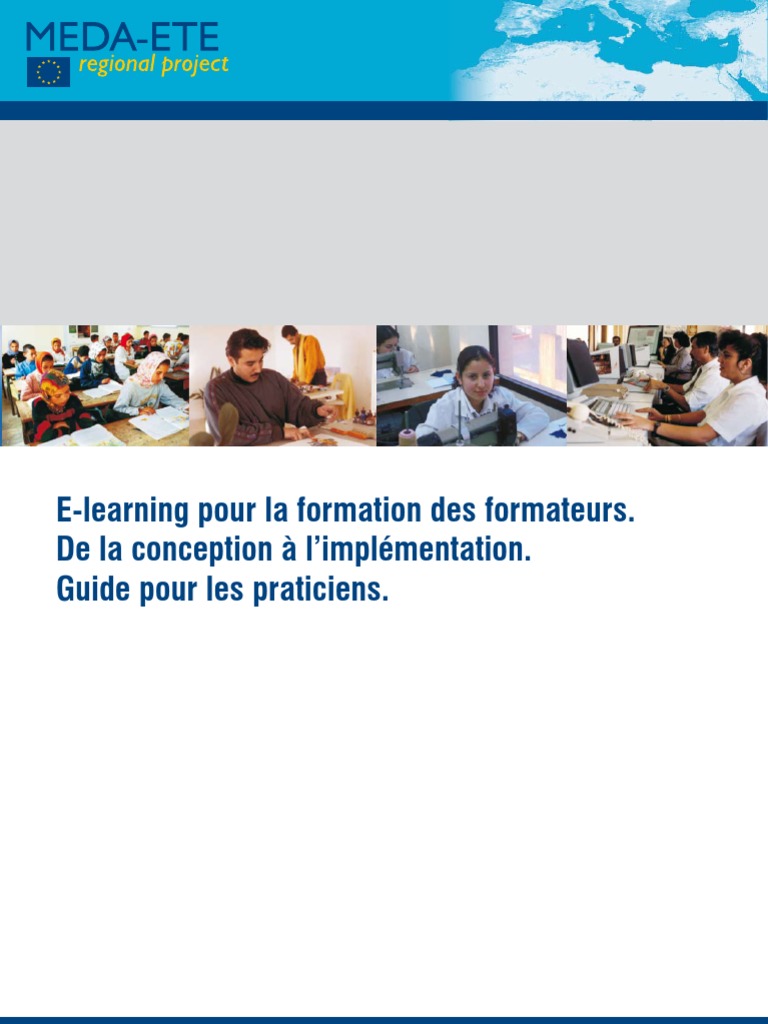 E Learning Pour La Formation Des Formateurs De La - 