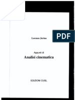 Appunti Di Analisi Cinematica - Jurina