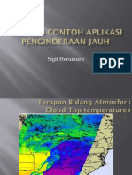 PJ DASAR - Contoh-Contoh Aplikasi Penginderaan Jauh