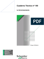 Cuaderno Técnico nº 190 ferroresonancia