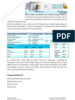 Investment Report - IDBI