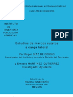 45 Estudio de Marcos Bajo Carga Lateral PDF