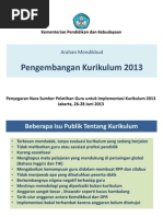 Download Penjelasan Kurikulum 2013 Kepada Narasumber Workshop Hotel Millenium 26 Juni 2013 by NOORYADI SN150476720 doc pdf