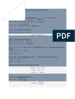 Derivation of The Double Angle Formulas