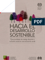 Hacia El Desarrollo Sostenible: Oportunidades de Trabajo Decente e Inclusión Social en Una Economía Verde. Organización Internacional Del Trabajo.