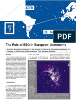 The Role of ESO in European Astronomy: No. 91 - March 1998