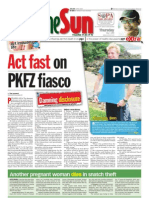 Thesun 2009-05-07 Page01 Act Fast On PKFZ Fiasco