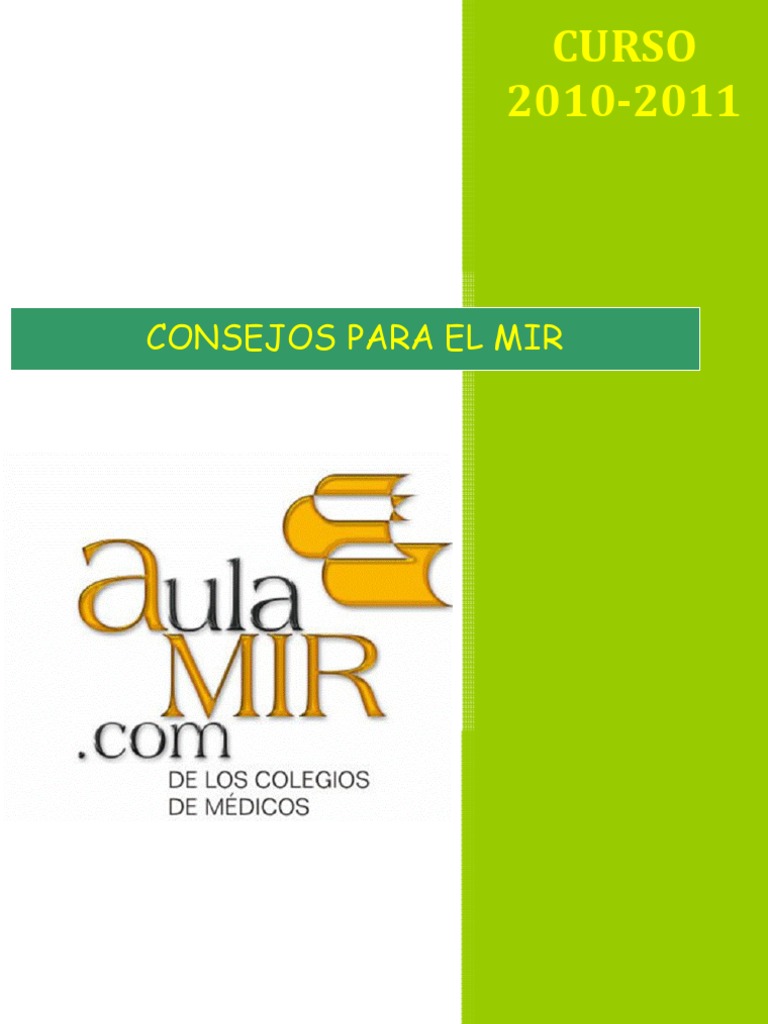 Consejos Efectivos para Preparar el MIR | PDF | Prueba (evaluación ...