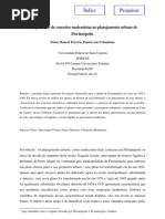 A Importacao de Cenceitos Modernistas No Planejamento Urbano de Florianopolis