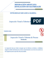 Inspeccion Visual a Tuberias de Proceso (Febrero 2006)