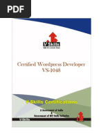 Certified Wordpress Developer_Brochure