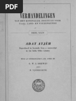Download Adat Aceh Atjech by malaystudies SN150502079 doc pdf