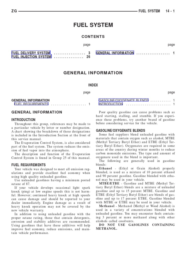 Comprehensive Fuel System Guide | PDF | Fuel Injection | Gasoline