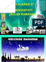 Menghayati Bulan Ramadhan